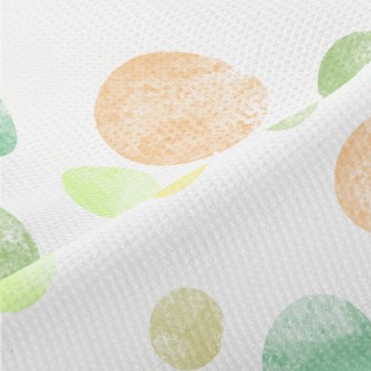 Mottled Big Dots Piqué