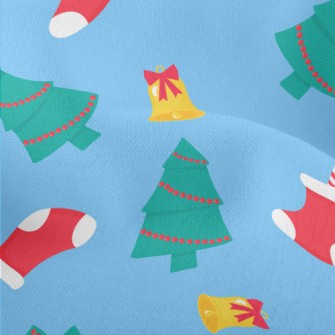 Bells Christmas Stocking Chris Lightweight Performance Linen