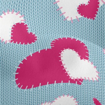 Decorative Yarn Hearts Lightweight Performance Linen