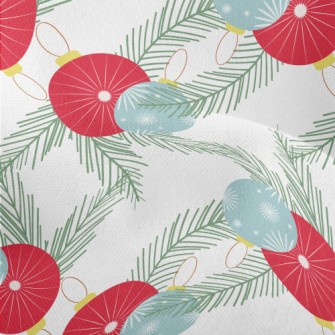 Two-color Christmas Balls Lightweight Performance Linen