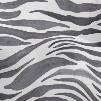 Watercolor Zebra Pattern Lightweight Performance Linen