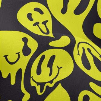 Big Twisted Smiley Face Lightweight Performance Linen