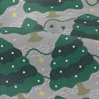 Dotted Christmas Tree Modern Jersey