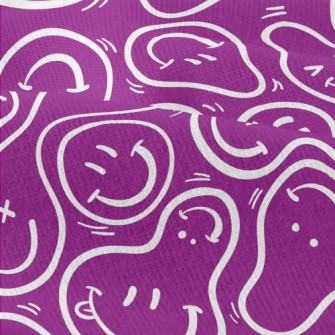 Distorted Smiley Face Modern Jersey