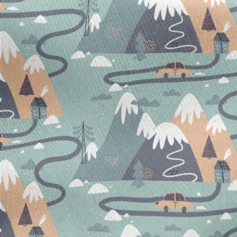 Tourist Mountain Trail Jersey Backed Fleece