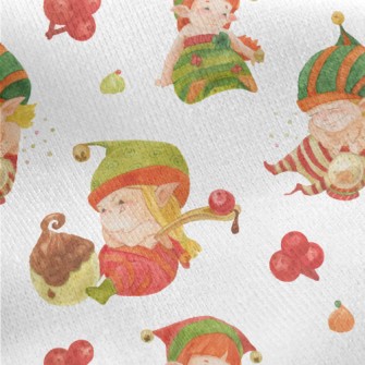 Forest Elf Jersey Backed Fleece