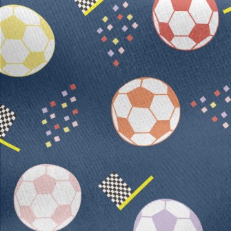 Classic Colorful Football Jersey Backed Fleece