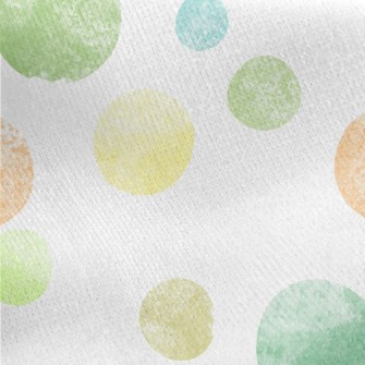 Mottled Big Dots Jersey Backed Fleece