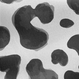 Watercolor Leopard Pattern Jersey Backed Fleece