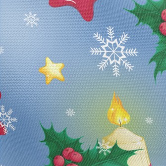 Christmas Star Candlelight Pongee