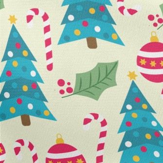 Candy Cane Christmas Tree Pongee