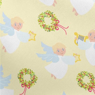 Cute Angel Blessing Pongee