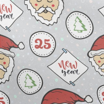 December Christmas Pongee