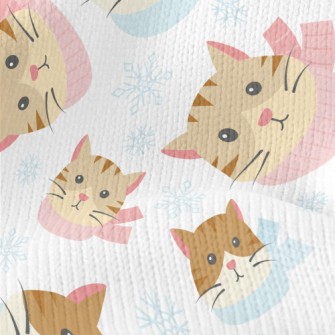 Innocent Scarf Cat Stretch Jersey