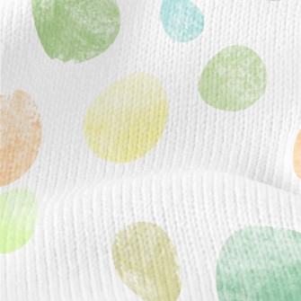 Mottled Big Dots Stretch Jersey