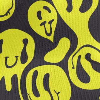 Big Twisted Smiley Face Stretch Jersey