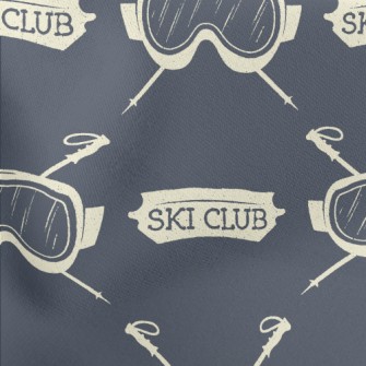Ski Club Lightweight Cotton Poplin