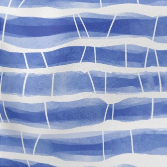 Sfumato Watercolor Abstract Lightweight Cotton Poplin