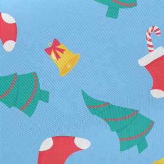 Bells Christmas Stocking Chris Midweight Cotton Poplin