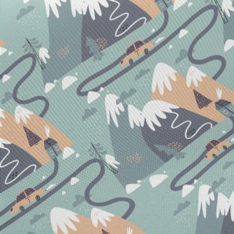 Tourist Mountain Trail Midweight Cotton Poplin