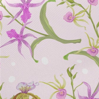 Beautiful Daffodils Midweight Cotton Poplin