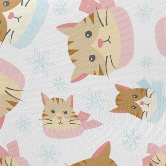 Innocent Scarf Cat Midweight Cotton Poplin