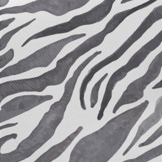 Watercolor Zebra Pattern Midweight Cotton Poplin