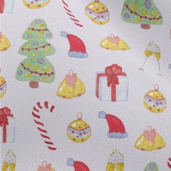 Children's Hand Drawn Chri Chiffon