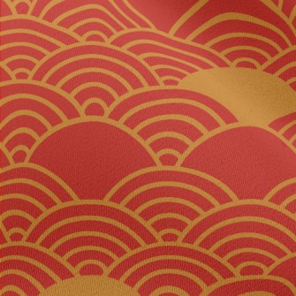 Traditional Chinese Pattern Chiffon