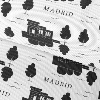 Temple Of Debod In Madrid Waterproof Oxford