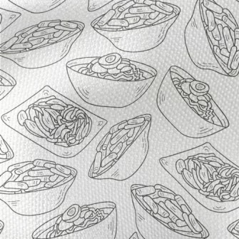 Traditional Korean Cuisine Waterproof Canvas