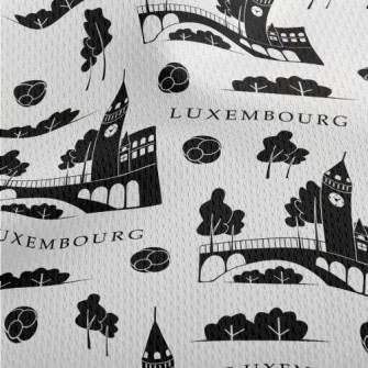 Adolphe Bridge, Luxembourg Athletic Mesh Flat Back