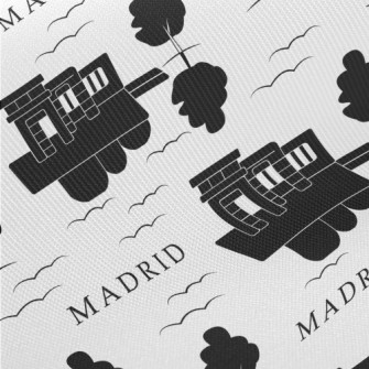 Temple Of Debod In Madrid Twill