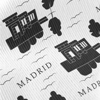 Temple Of Debod In Madrid Standard Corduroy