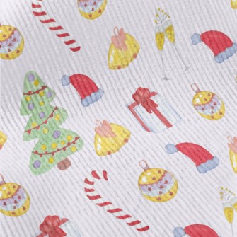 Children's Hand Drawn Chri Standard Corduroy