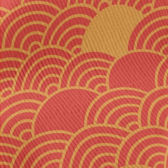 Traditional Chinese Pattern Standard Corduroy