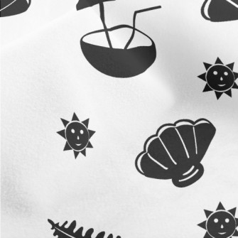 Tropical Island Vacation Micro Fleece
