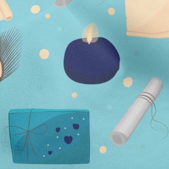 Peacock Feather Pen And Writin Micro Fleece