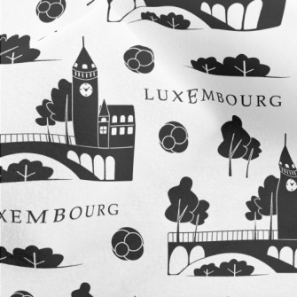 Adolphe Bridge, Luxembourg Micro Fleece