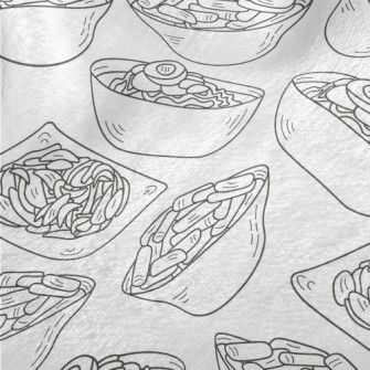 Traditional Korean Cuisine Minky