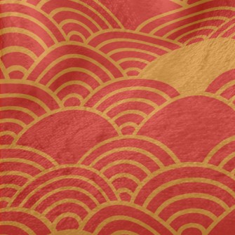 Traditional Chinese Pattern Minky