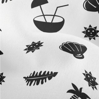Tropical Island Vacation Lightweight Performance Linen