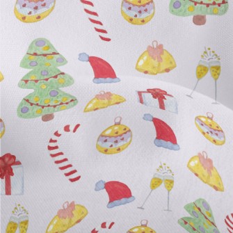 Children's Hand Drawn Chri Lightweight Performance Linen