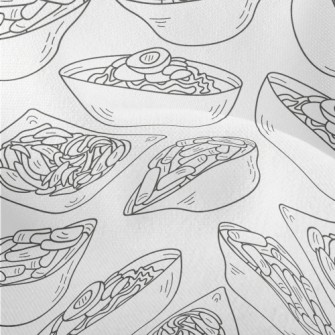 Traditional Korean Cuisine Lightweight Performance Linen