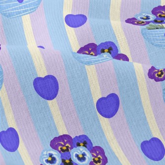 Violet Flower Pot Modern Jersey