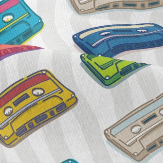 Retro Color Cassettes Modern Jersey