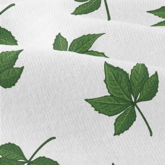Cartoon Green Leaves Modern Jersey