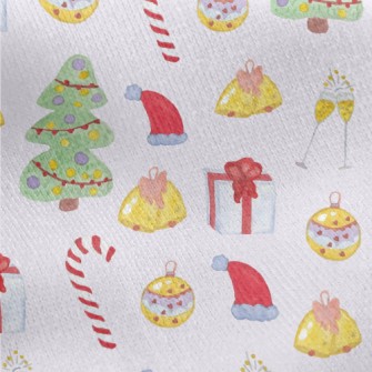 Children's Hand Drawn Chri Jersey Backed Fleece