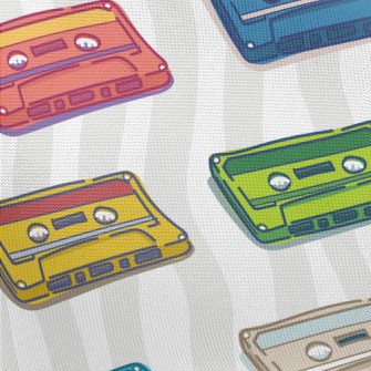 Retro Color Cassettes Pongee