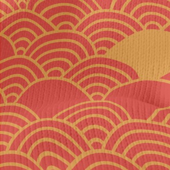 Traditional Chinese Pattern Stretch Jersey